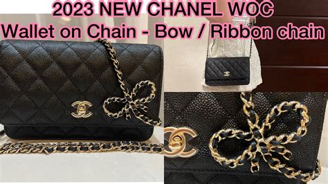 chanel chain on wallet size|chanel wallet on chain measurements.